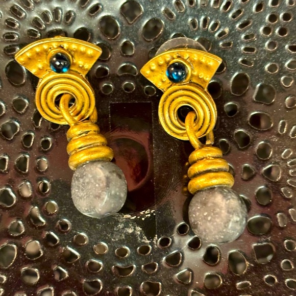 Jewelry - 3/$15 - Unique Vintage-Inspired Earrings with Gem Detail